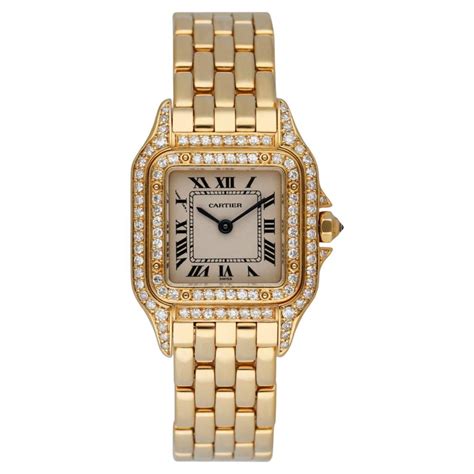 cartier uhr panthere mini|cartier ladies panthere 18k gold.